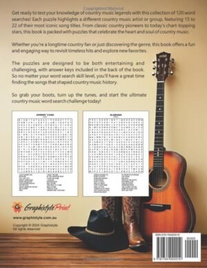 Alternative view of The Greatest Hits Word Search Collection - Country Music (Large Print Edition)